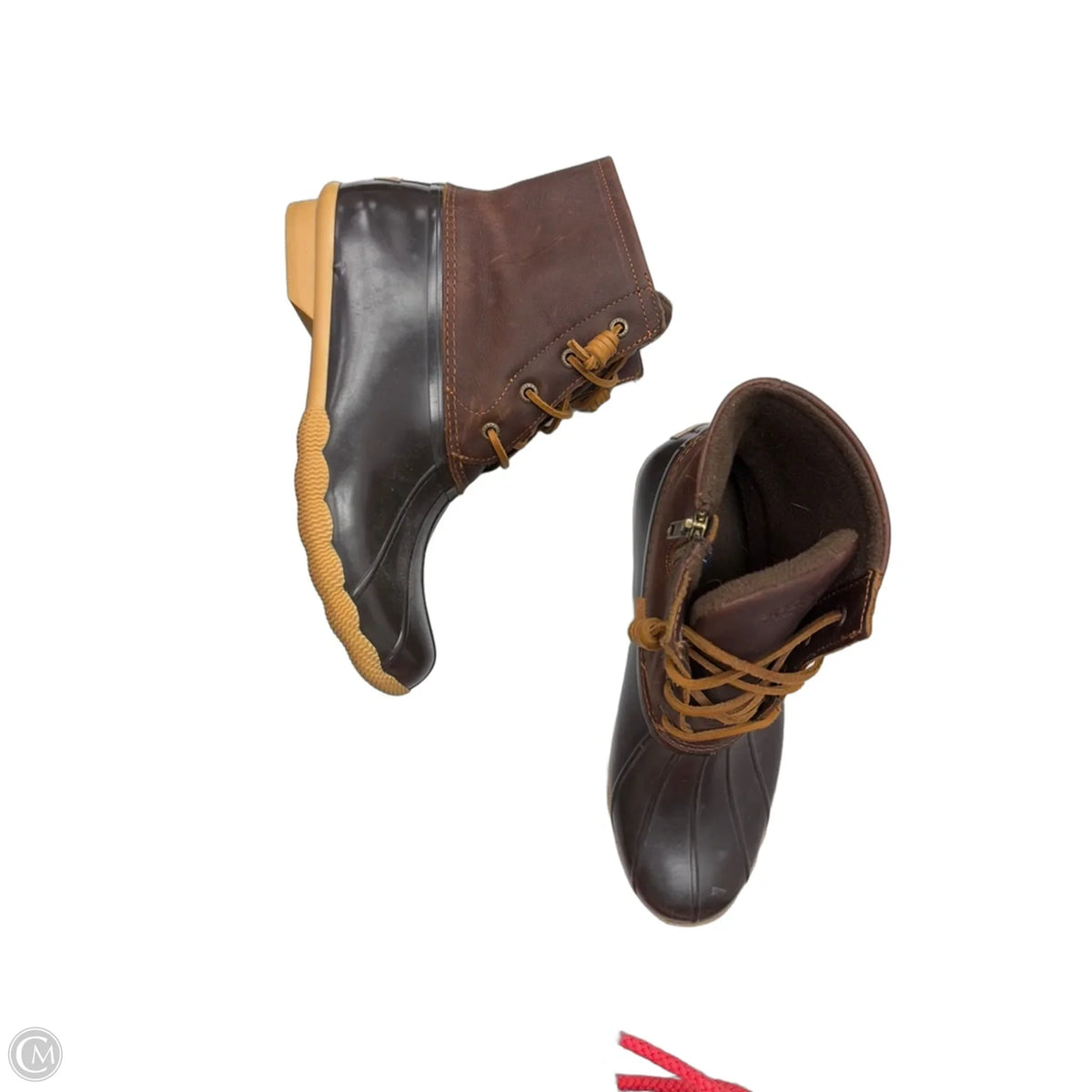 Boots Rain By Sperry In Brown, Size: 9.5