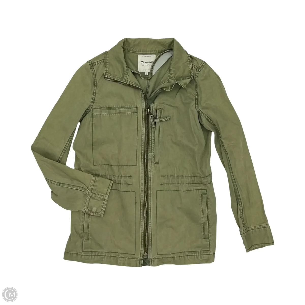 Jacket Utility By Madewell In Green, Size: S