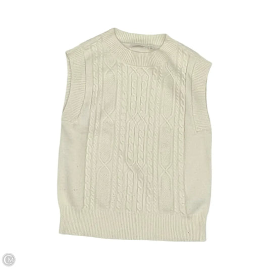 Vest Sweater By Cyrus In Cream, Size: Xs
