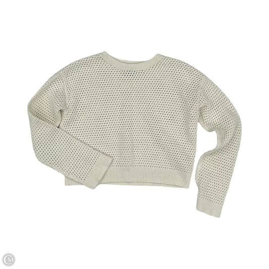 Sweater By Gap In Cream, Size: Xxs