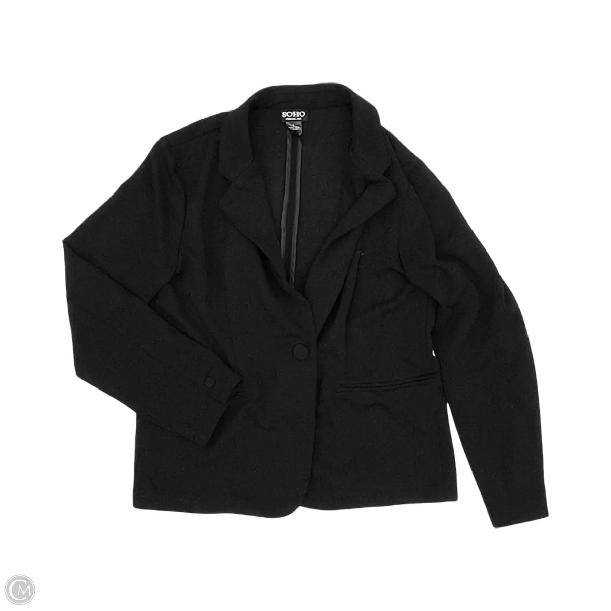 Blazer By Soho Apparel In Black, Size: L