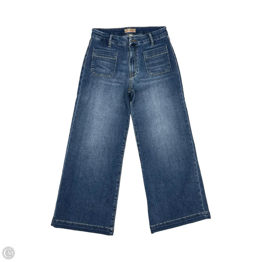 Jeans Wide Leg By Kut In Blue Denim, Size: 6