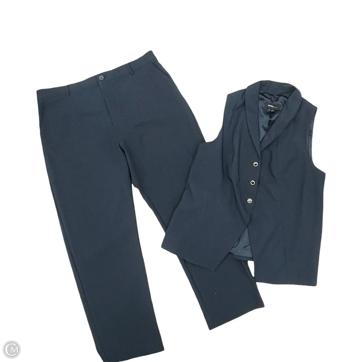 Pants Suit 2pc By Torrid In Navy, Size: 18