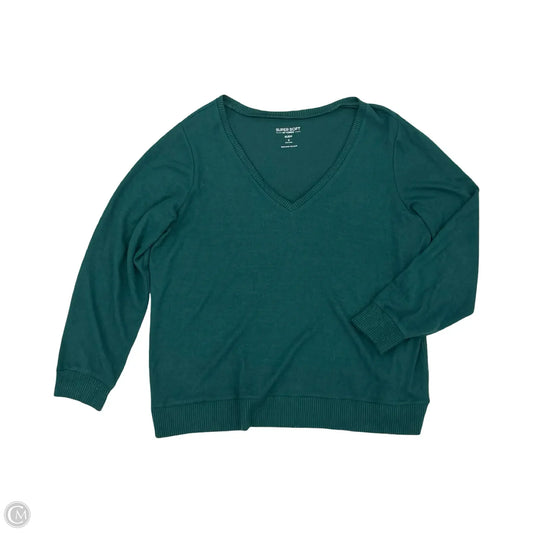 Top Long Sleeve By Torrid In Green, Size: 2x
