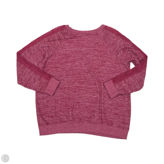 Top Long Sleeve By Torrid In Pink, Size: 2x
