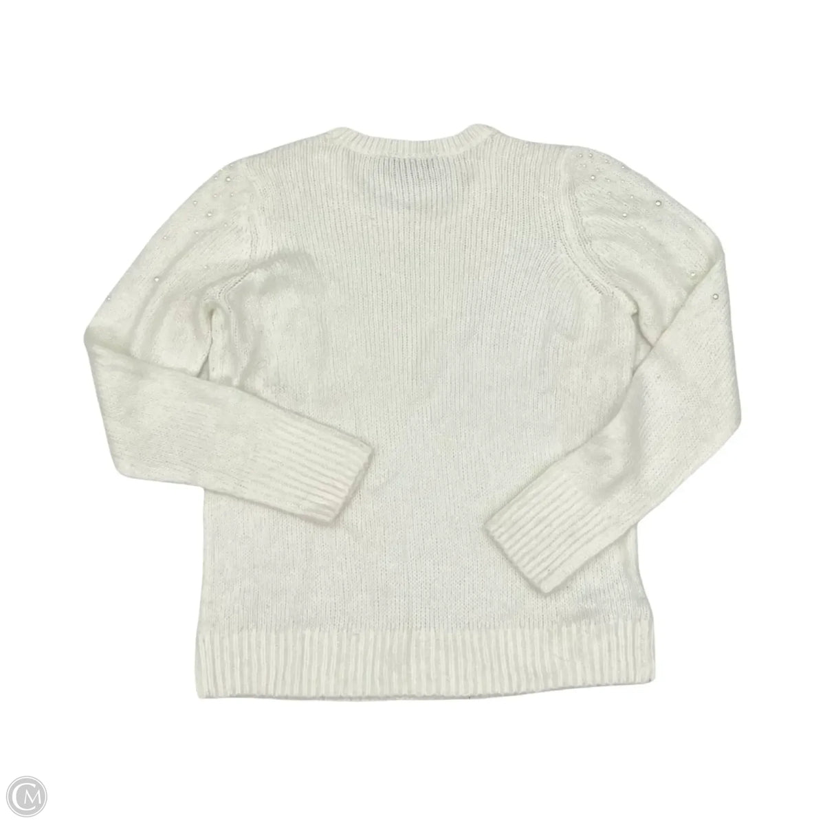 Sweater By Loft In Cream, Size: M