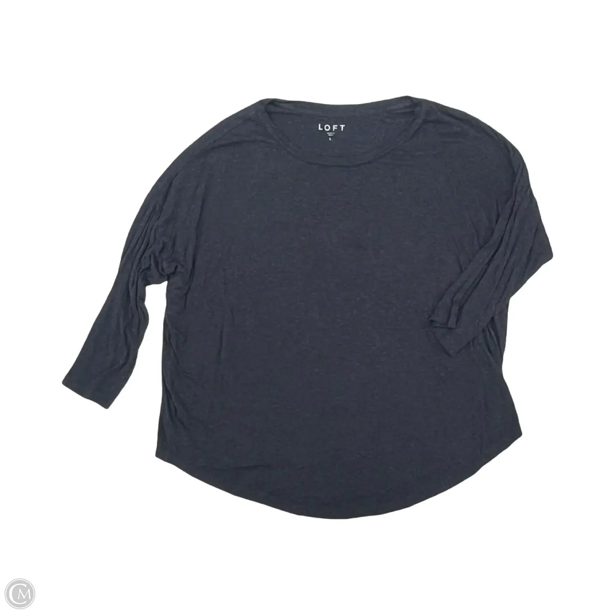 Top Long Sleeve By Loft In Blue, Size: L