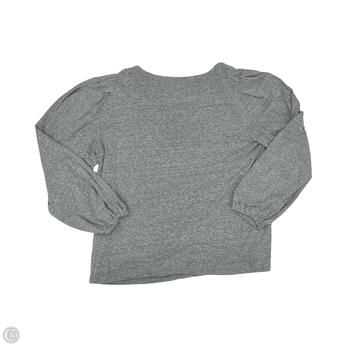 Top Long Sleeve By Loft In Grey, Size: L