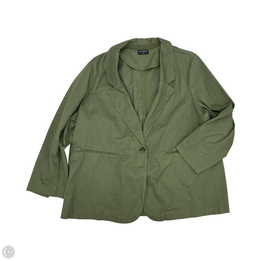 Jacket Other By Lane Bryant In Green, Size: 3x