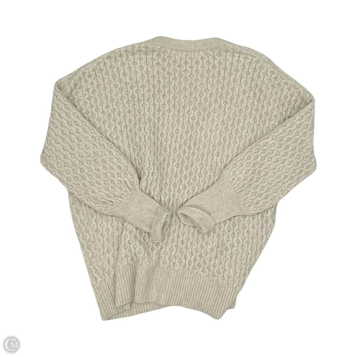Sweater Cardigan By Universal Thread In Tan, Size: L
