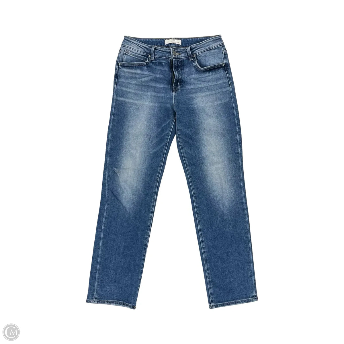 Jeans Straight By Risen In Blue Denim, Size: 6