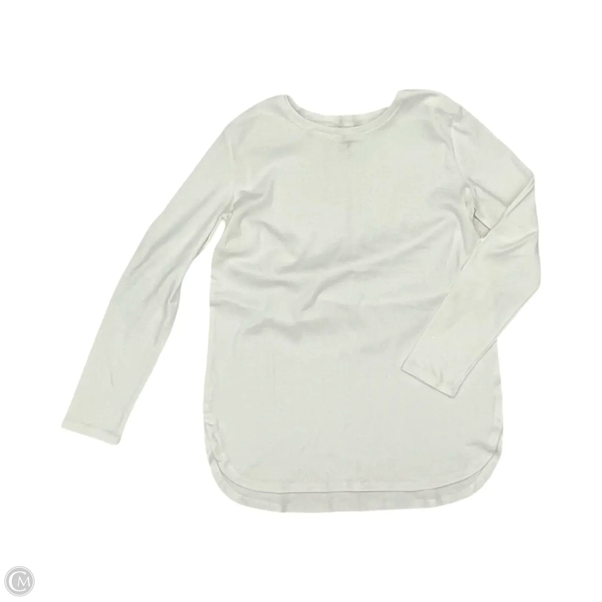 Top Long Sleeve Basic By Cmf In Cream, Size: M