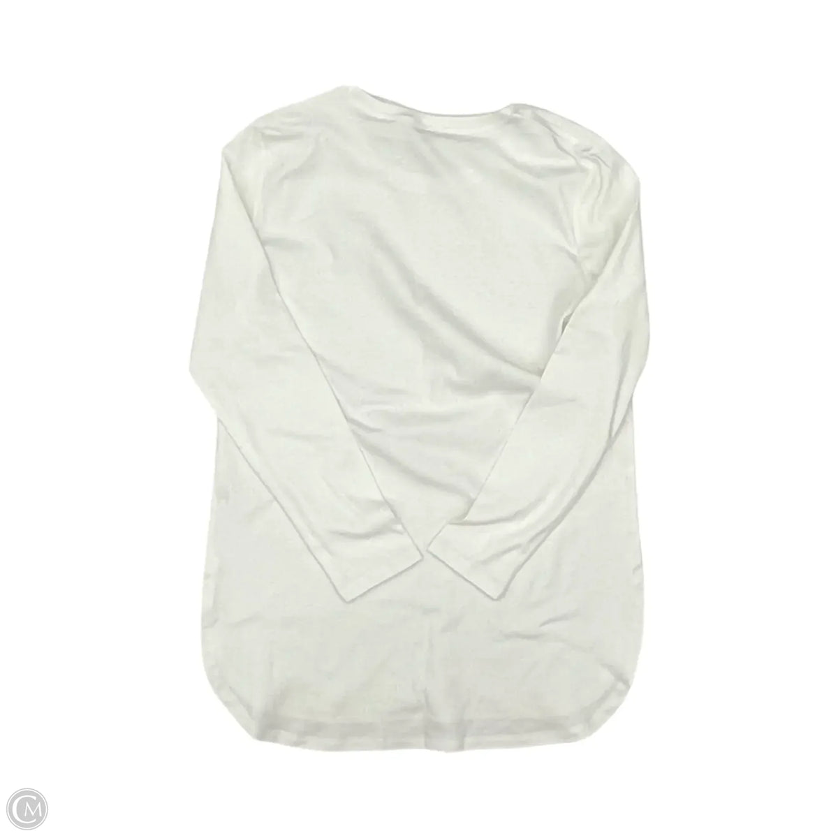 Top Long Sleeve Basic By Cmf In Cream, Size: M