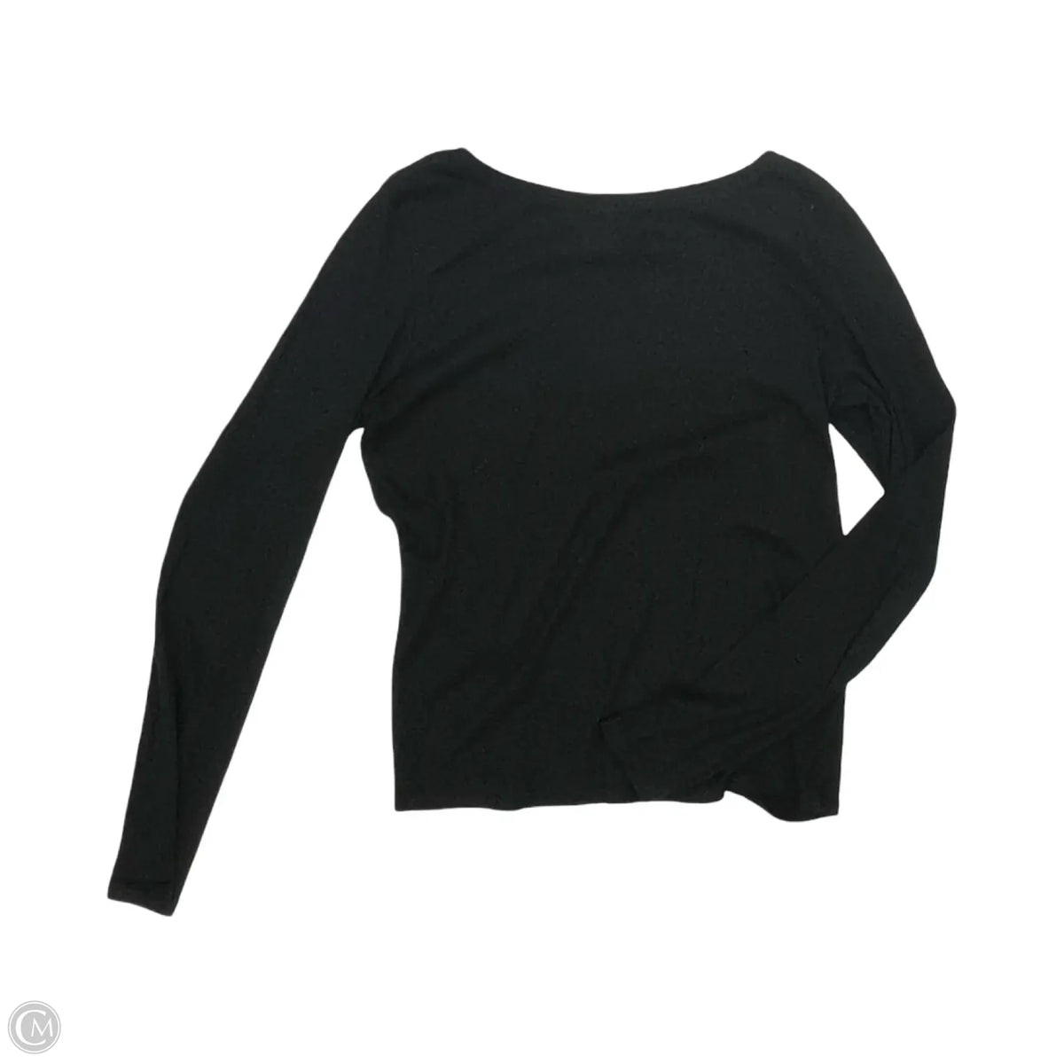 Top Long Sleeve Basic By Universal Thread In Black, Size: L