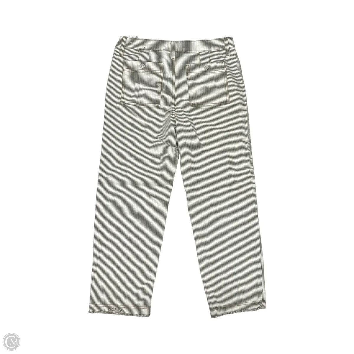 Pants Other By Chicos In Striped Pattern, Size: 8