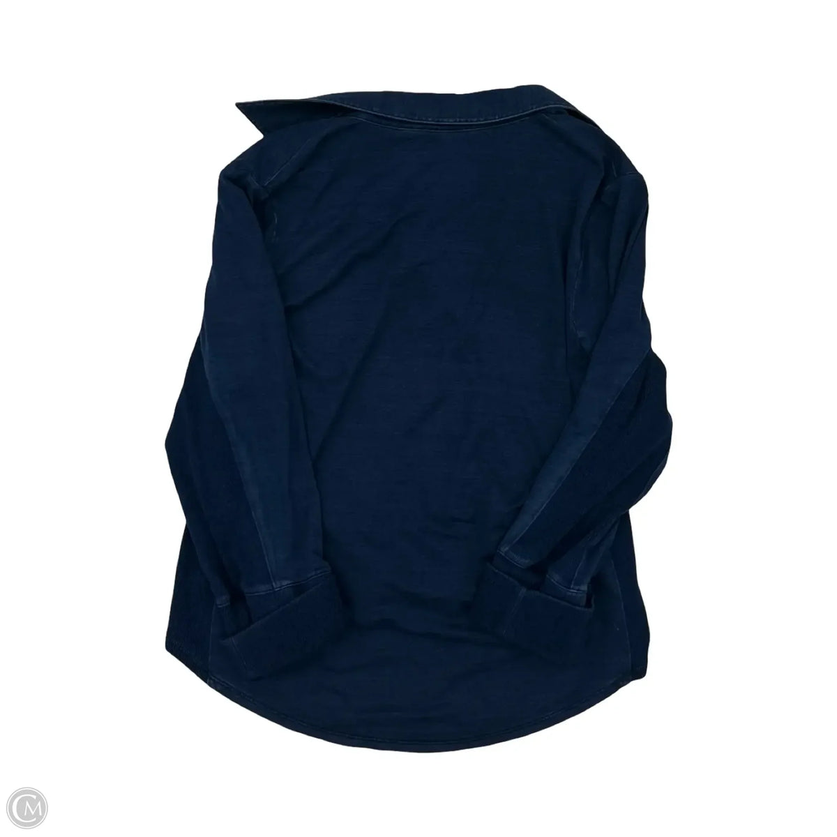 Top Long Sleeve By Chicos In Navy, Size: L