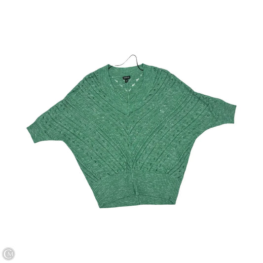 Sweater Short Sleeve By Torrid In Green, Size: M