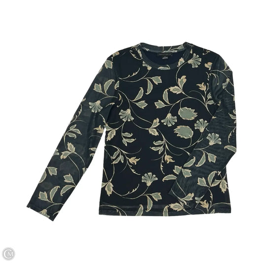 Blouse Long Sleeve By Sanctuary In Black & Green, Size: Xl