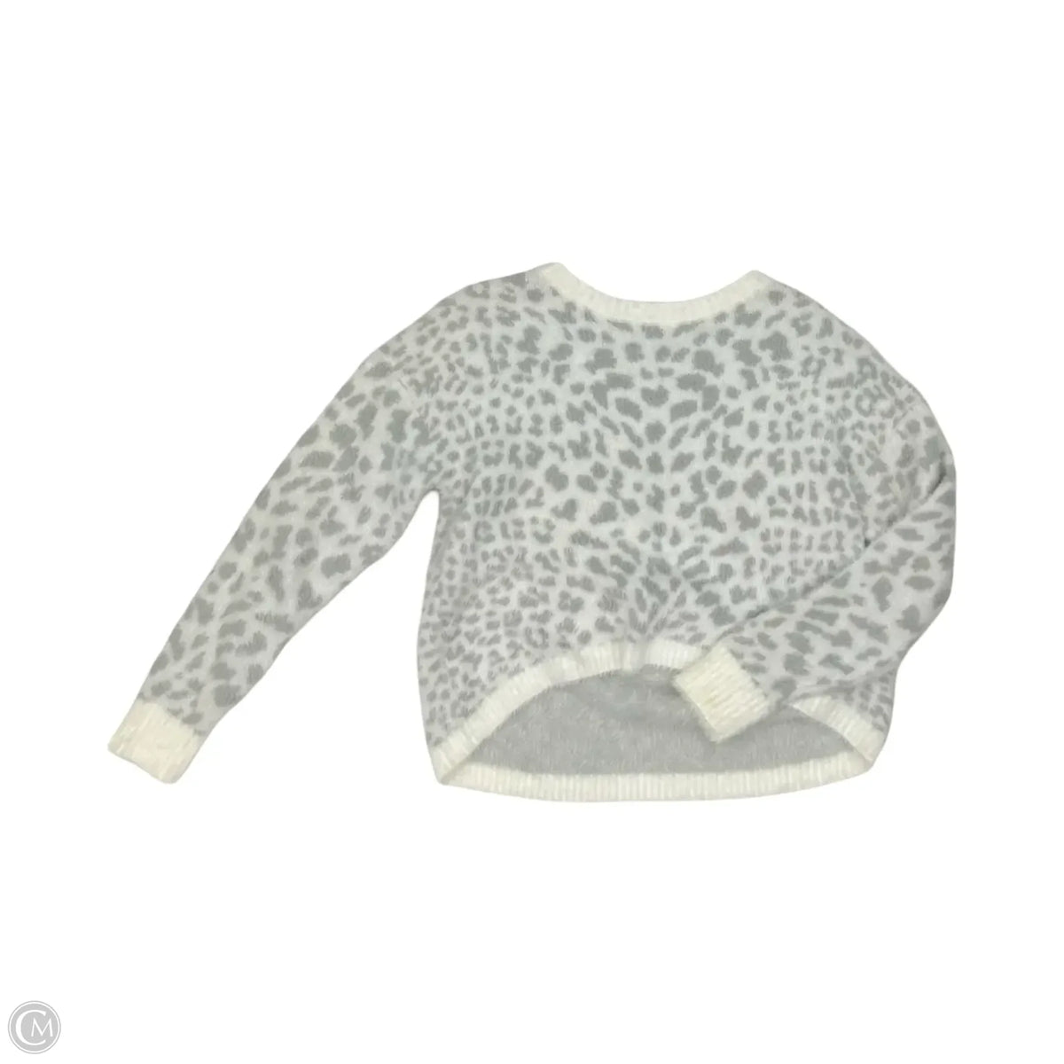 Sweater By Cloth & Stone In Grey & White, Size: Xs