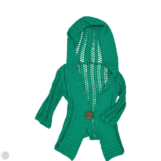 Sweater Cardigan By Free People In Green, Size: S