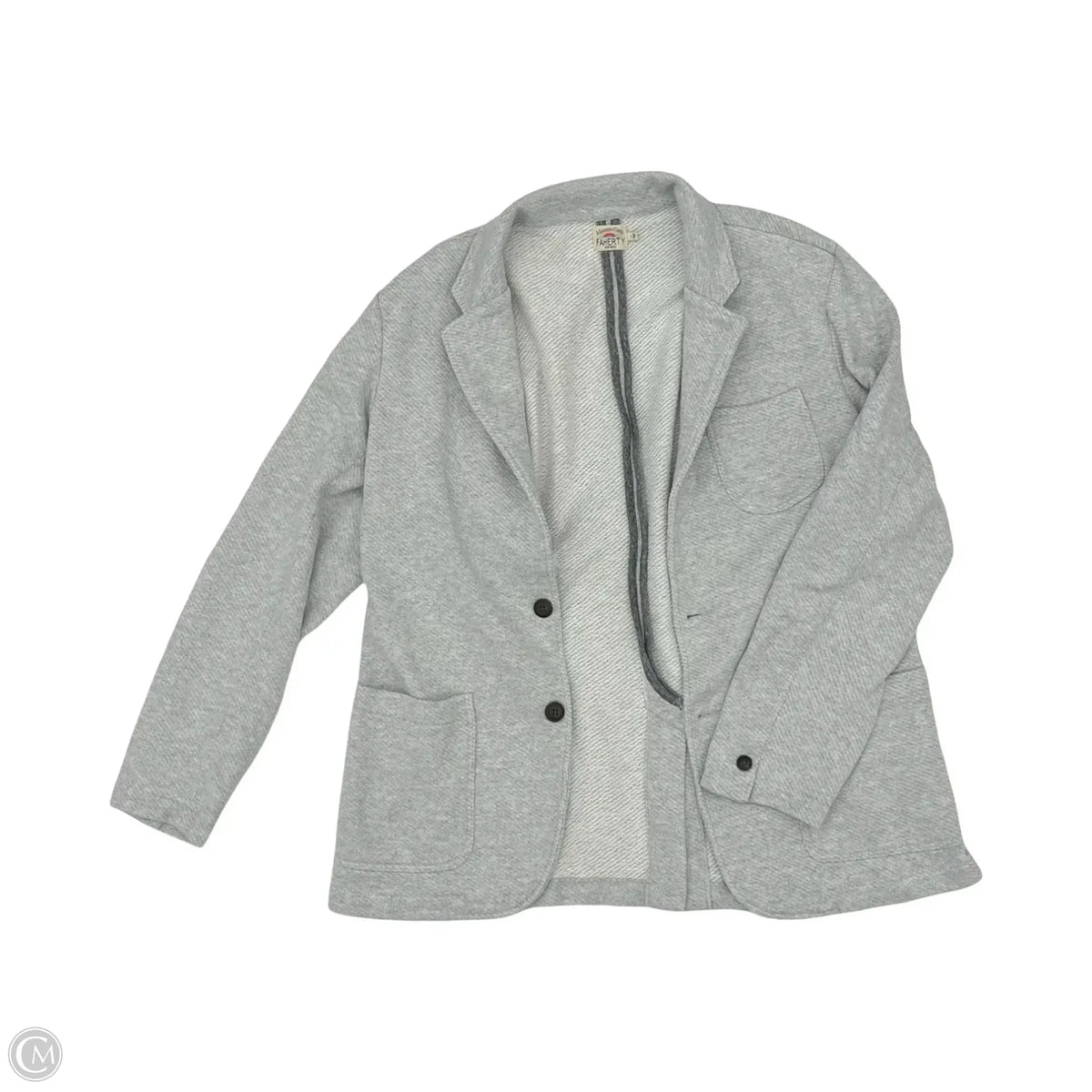 Jacket Other By Faherty In Grey, Size: L