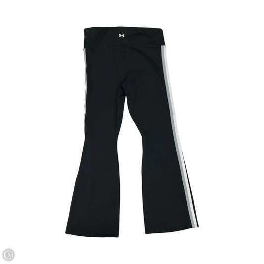 Athletic Leggings By Under Armour In Black & Cream, Size: Xl