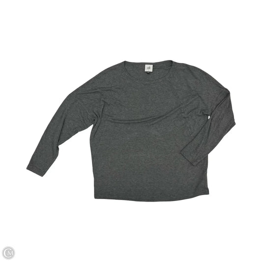 Top Long Sleeve By Cabi In Grey, Size: S