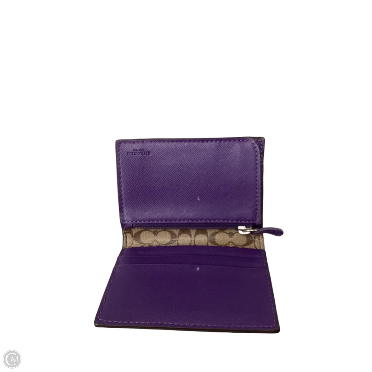 Wallet Designer By Coach, Size: Small