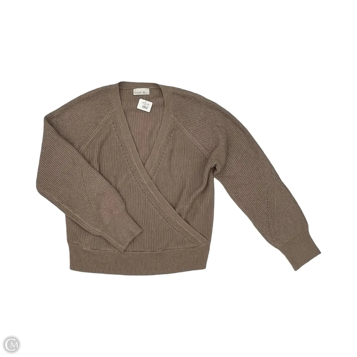 Sweater By Be Cool In Brown, Size: L