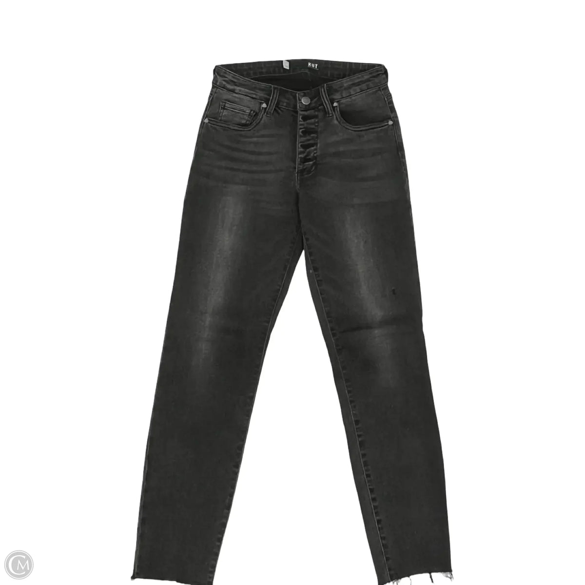 Jeans Cropped By J. Crew In Black Denim, Size: 2