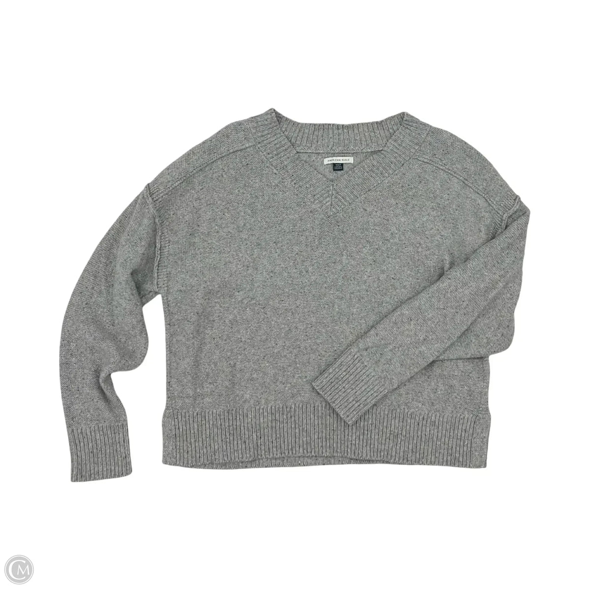 Sweater By American Eagle In Grey, Size: M