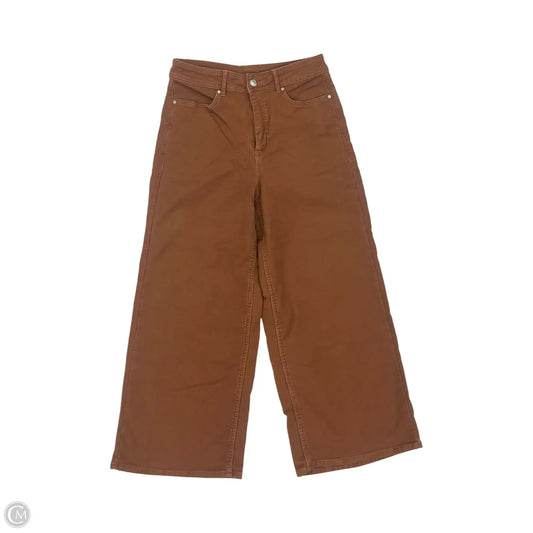 Jeans Wide Leg By Calia In Brown, Size: 10