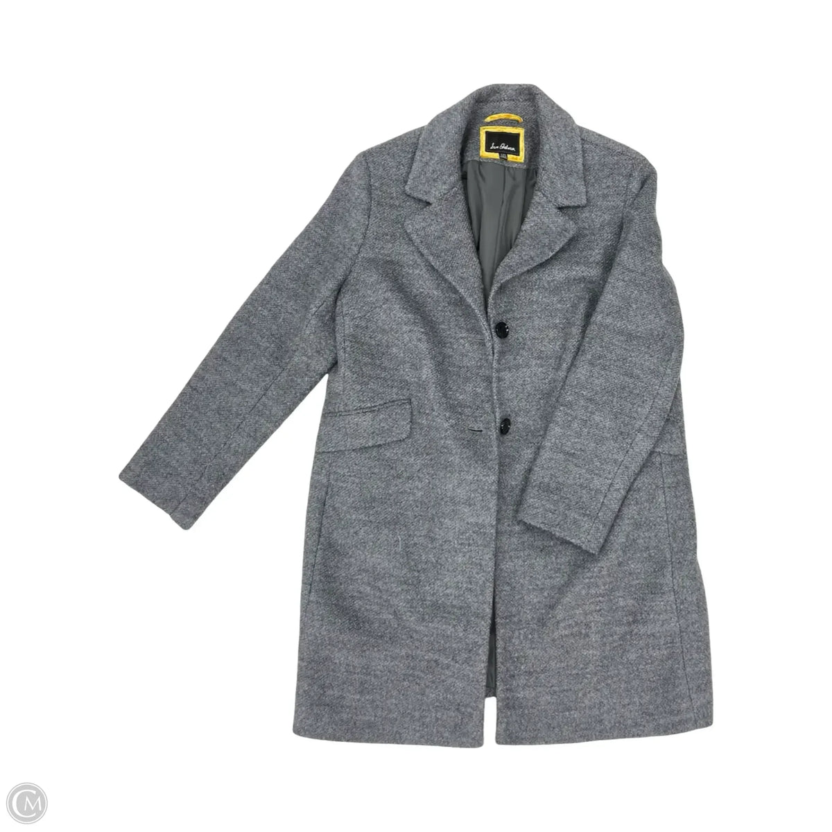 Coat Wool By Sam Edelman In Grey, Size: Xxl