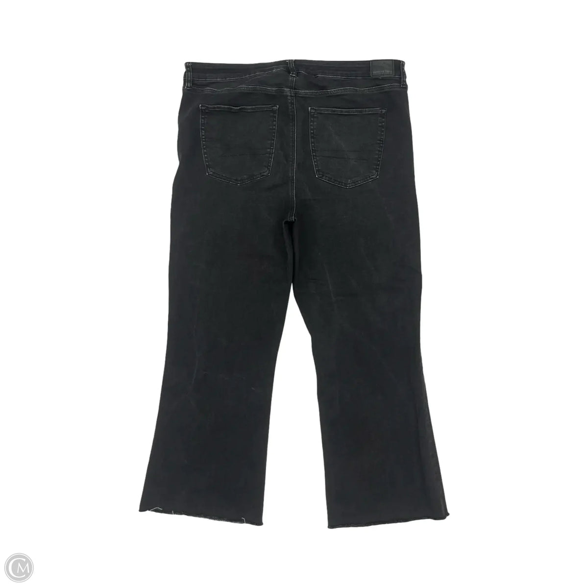 Jeans Boot Cut By American Eagle In Black Denim