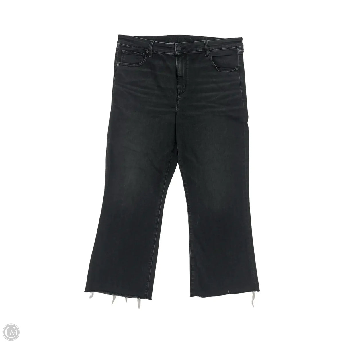 Jeans Boot Cut By American Eagle In Black Denim