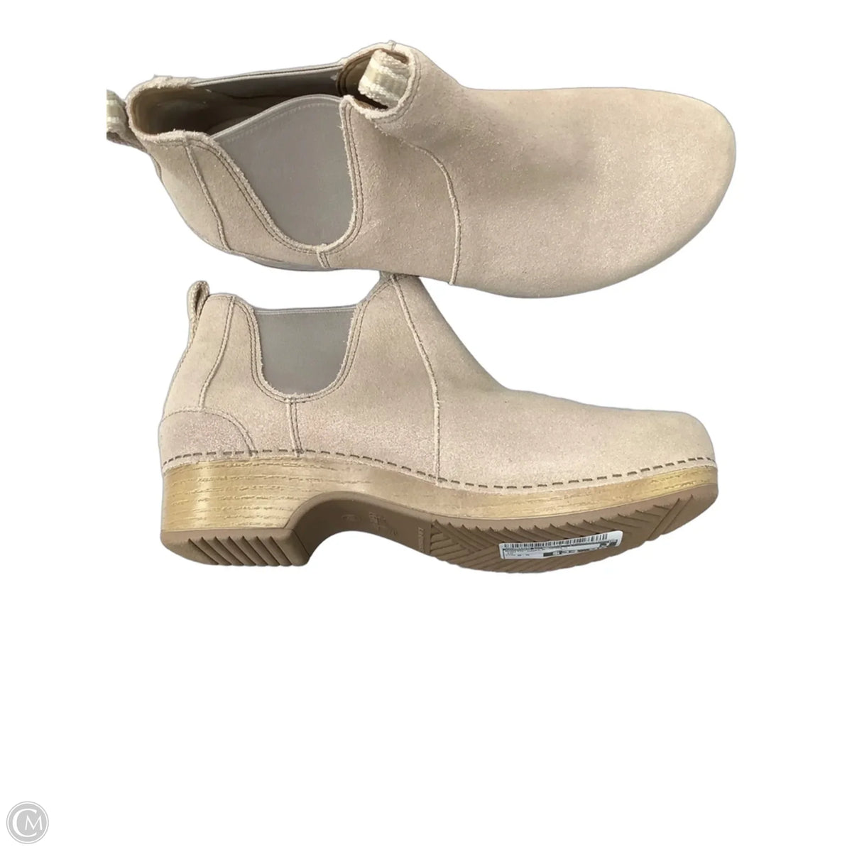 Boots Ankle Heels By Dansko In Tan, Size: 9.5