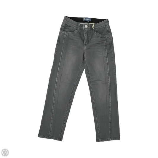 Jeans Straight By Democracy In Black Denim, Size: 4p