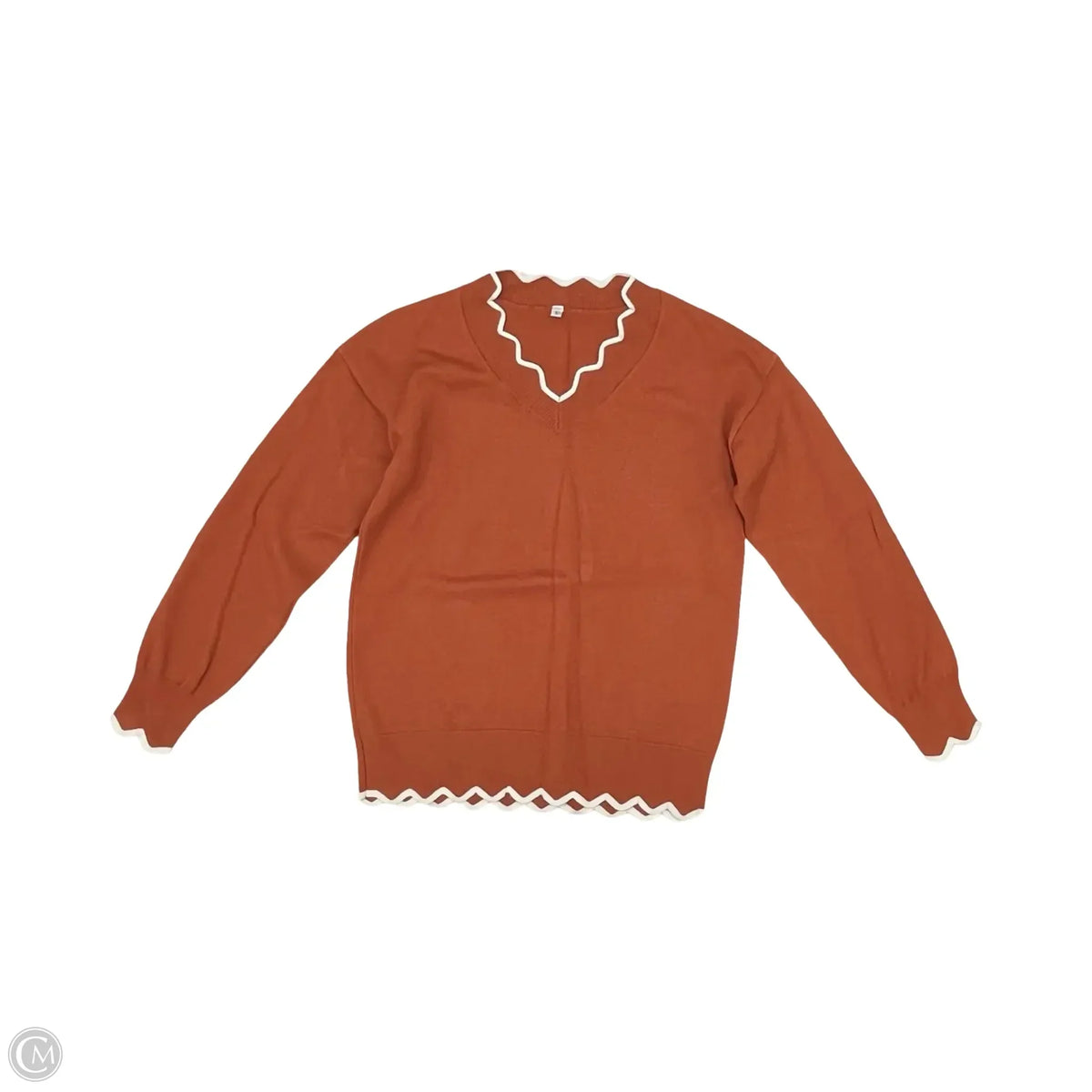 Sweater By Cmf In Orange, Size: S