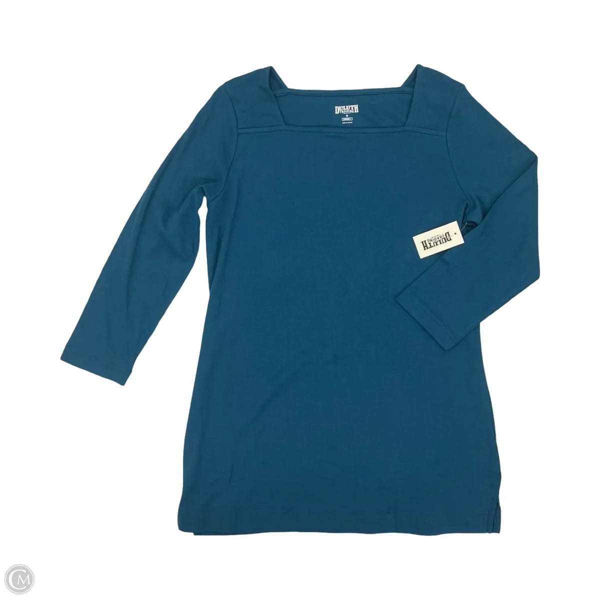 Tunic 3/4 Sleeve By Duluth Trading In Blue, Size: M