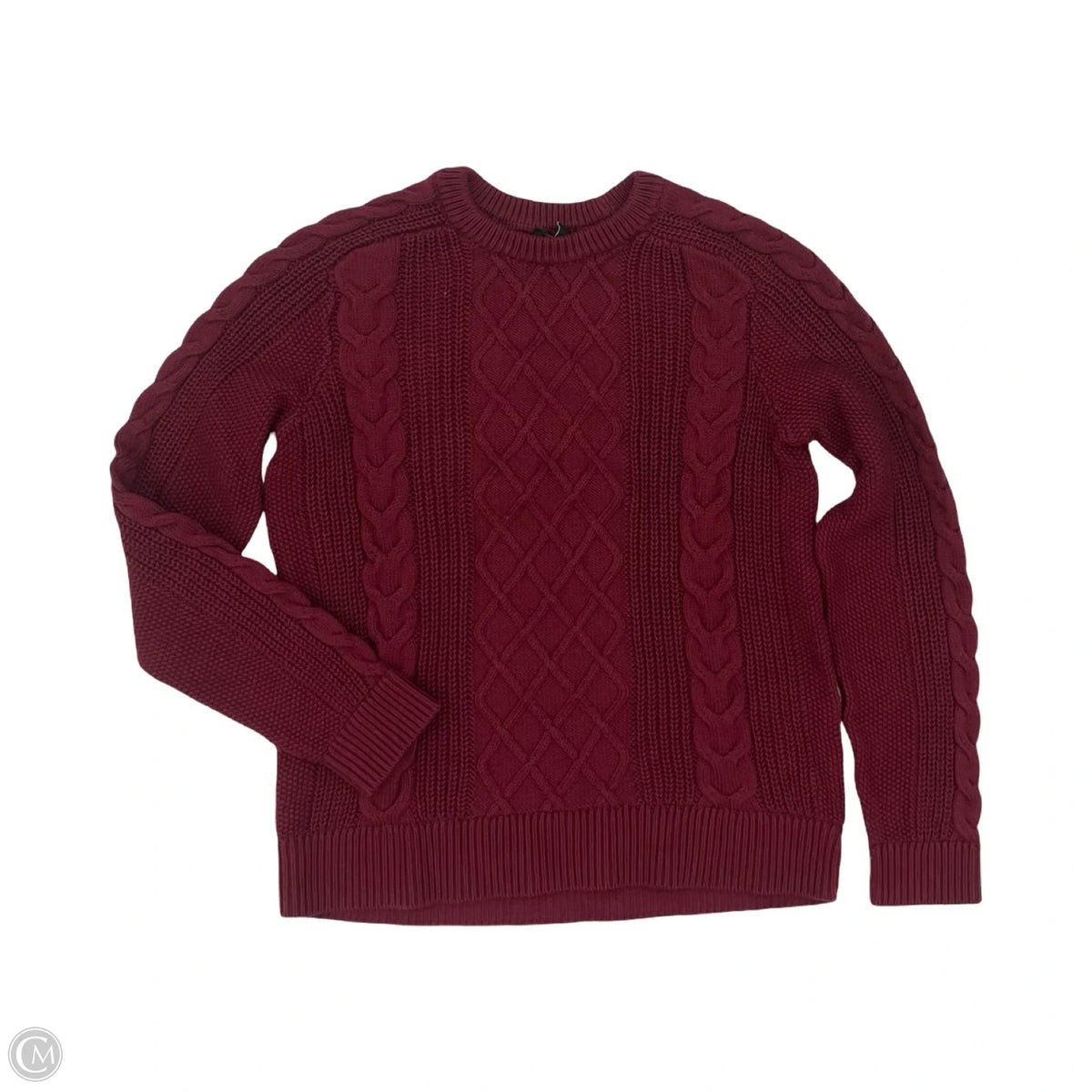 Sweater By Talbots In Red, Size: S