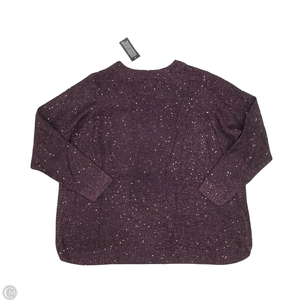 Sweater By D&co. In Purple, Size: 2x