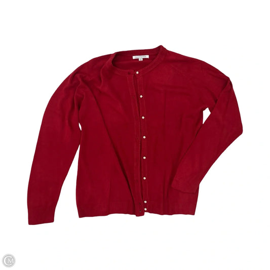 Sweater Cardigan By Mercer Street In Red, Size: Xxl