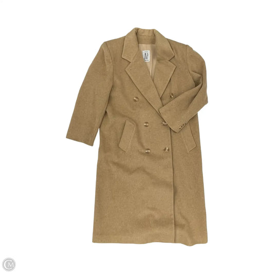 Coat Wool By Jones New York In Tan, Size: Xl