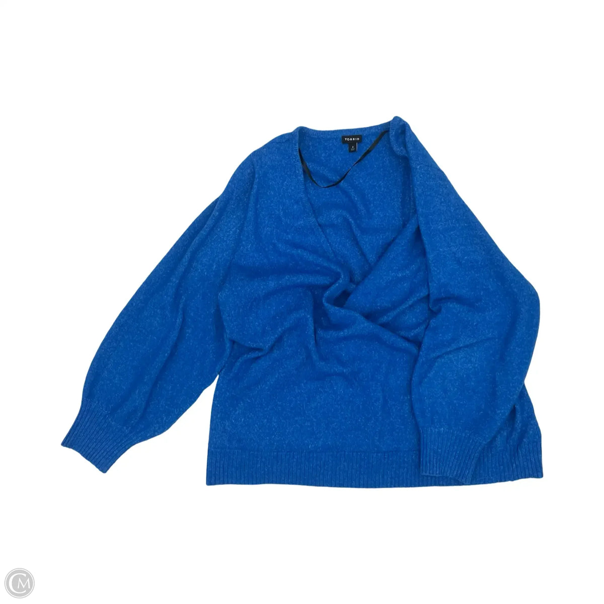Sweater By Torrid In Blue, Size: 4x