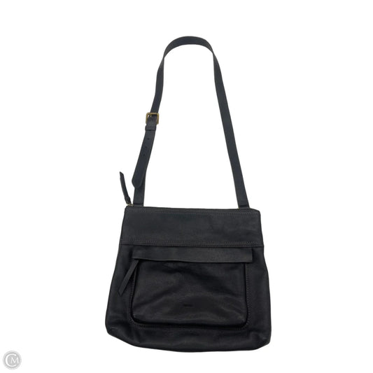 Crossbody Leather By Fossil, Size: Medium