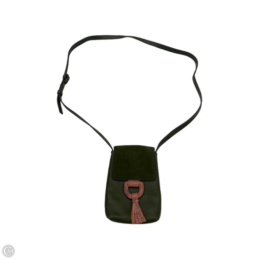 Crossbody Leather By Fossil, Size: Small