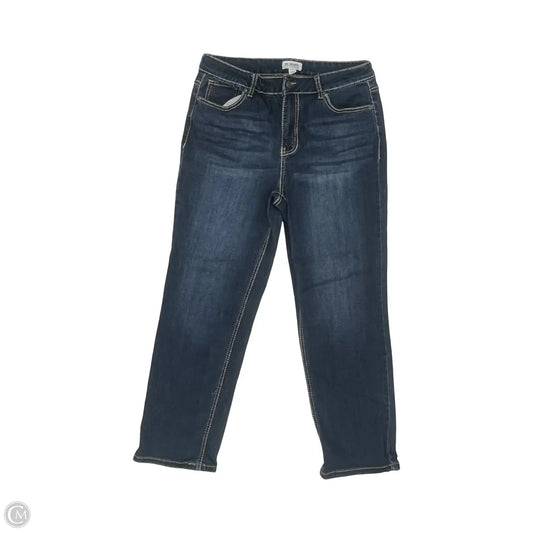 Jeans Skinny By Maurices In Blue Denim, Size: 12