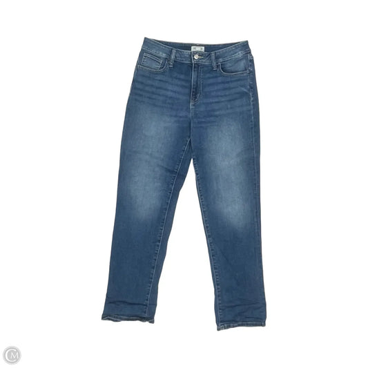 Jeans Straight By Maurices In Blue Denim, Size: 12