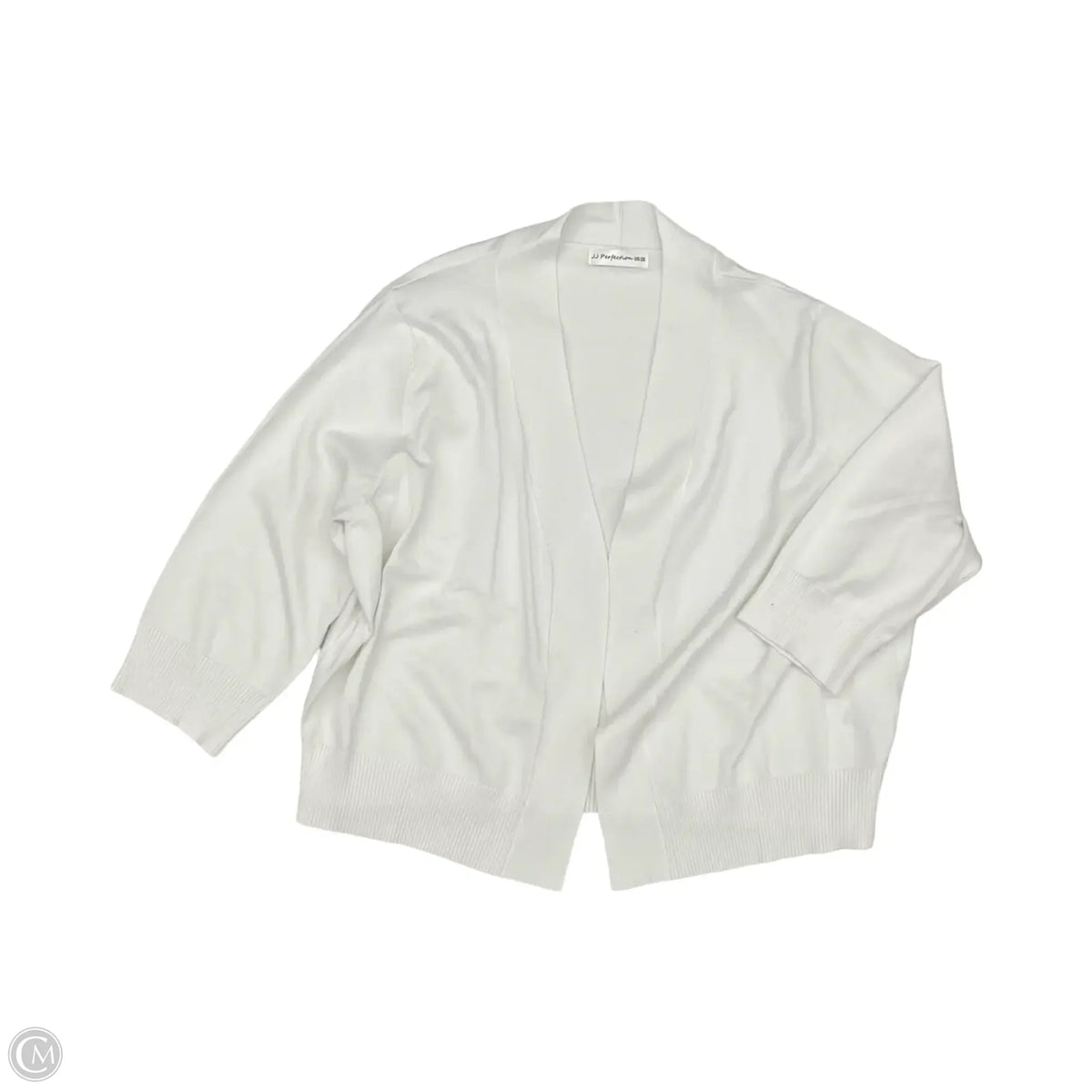 Cardigan By Cmf In White, Size: 3x