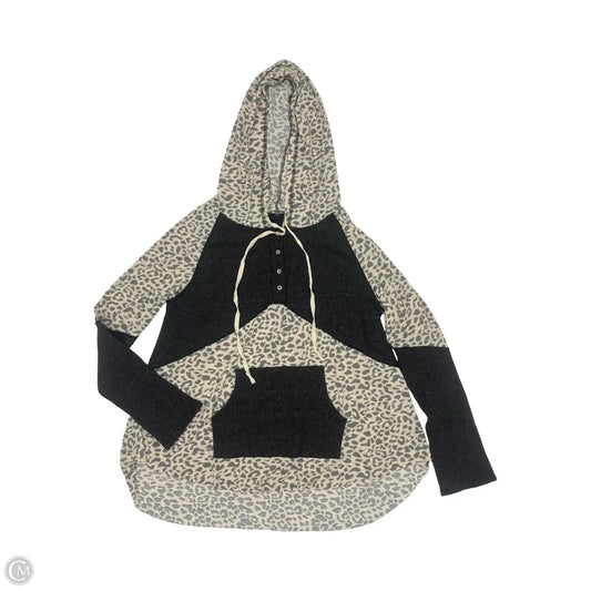 Top Long Sleeve By Pol In Animal Print, Size: M